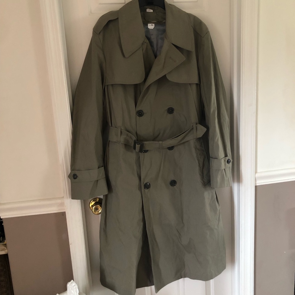 Military DSCP Valor Collection All Weather Trench Coat W/ Liner 36R